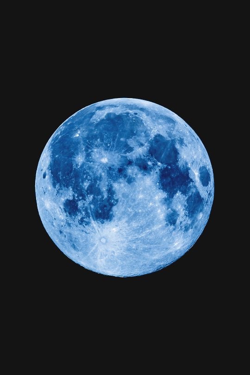 Moon blue dp
