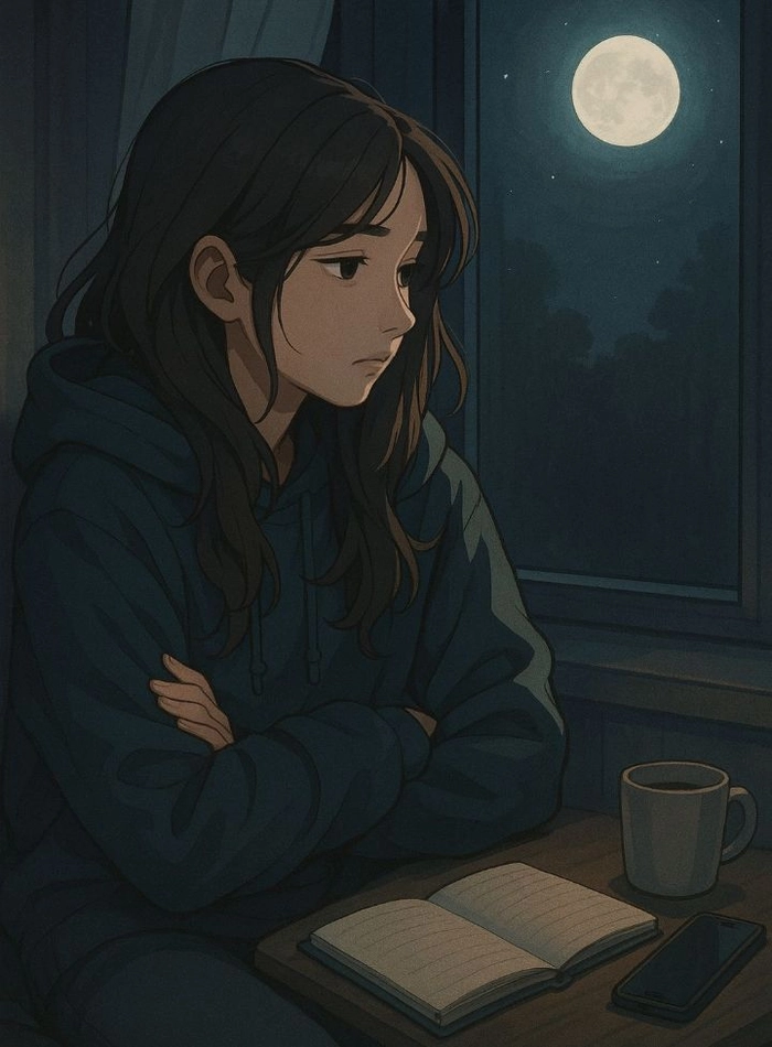 a sad girl dp