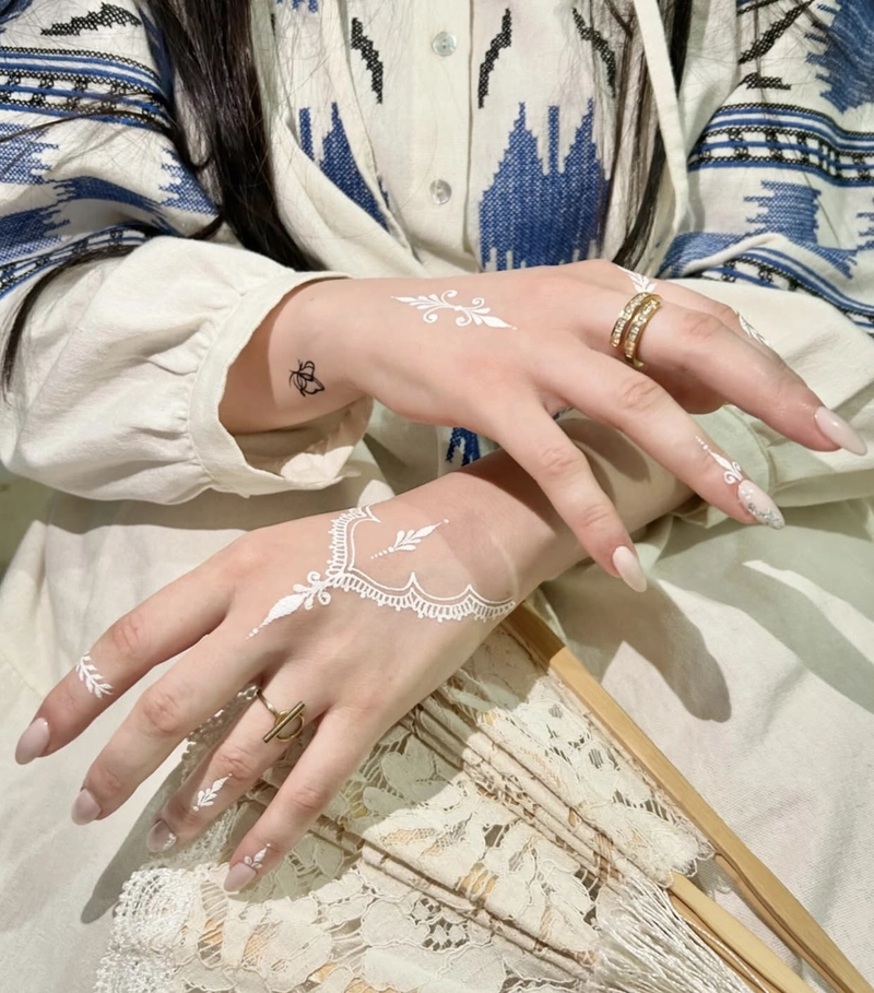 aesthetic mehndi design back hand arabic easy and beautiful