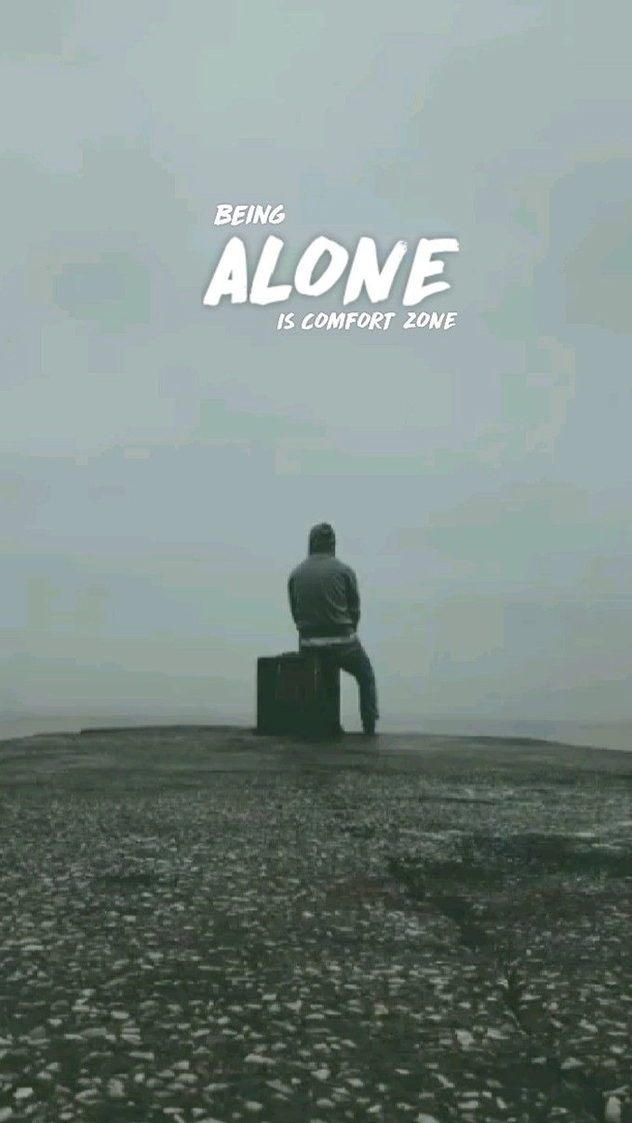 alone sticker
