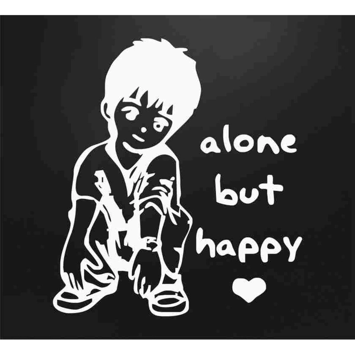 alone sticker download photo