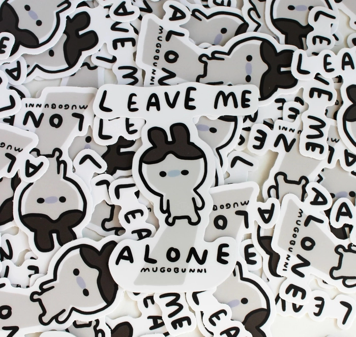 alone sticker photo