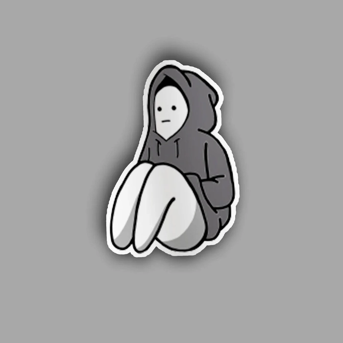 alone sticker