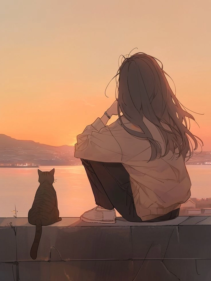 animated sad girl images