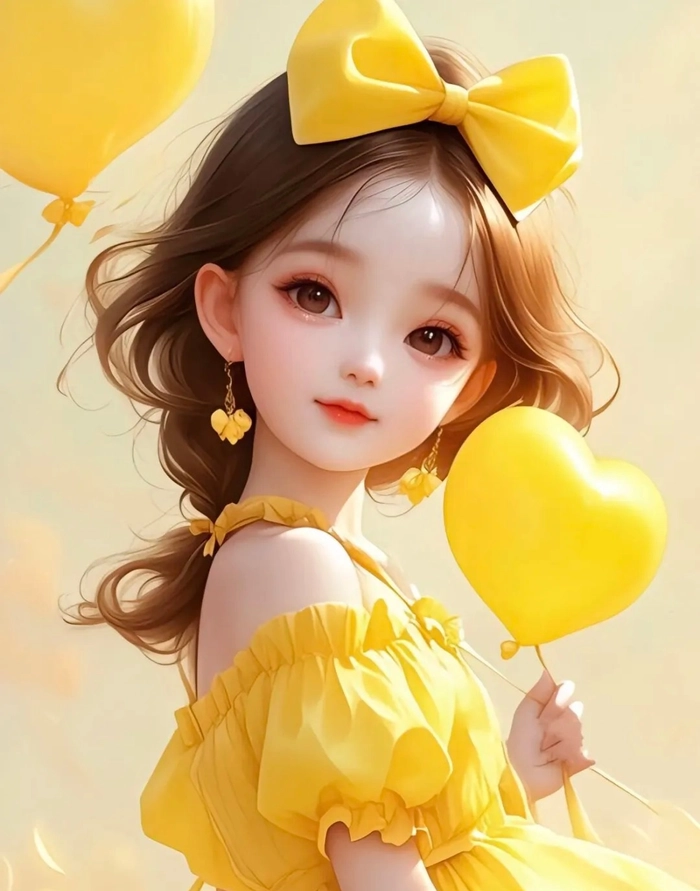 anime girl cute dp