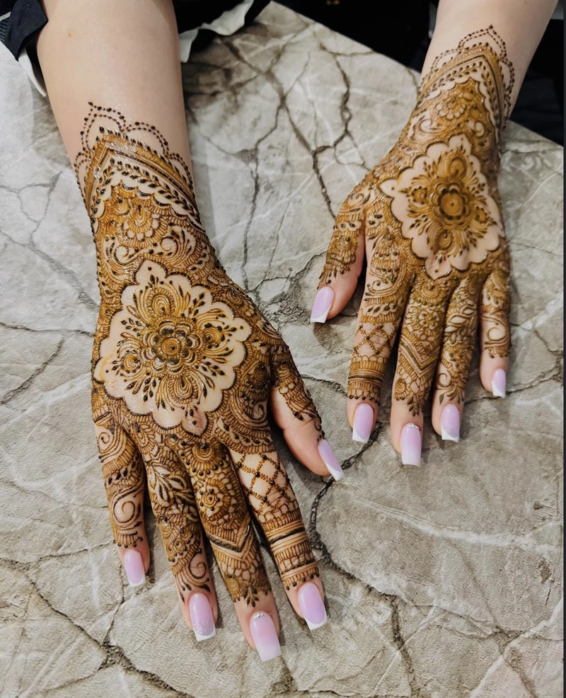 arabic dulhan full hand