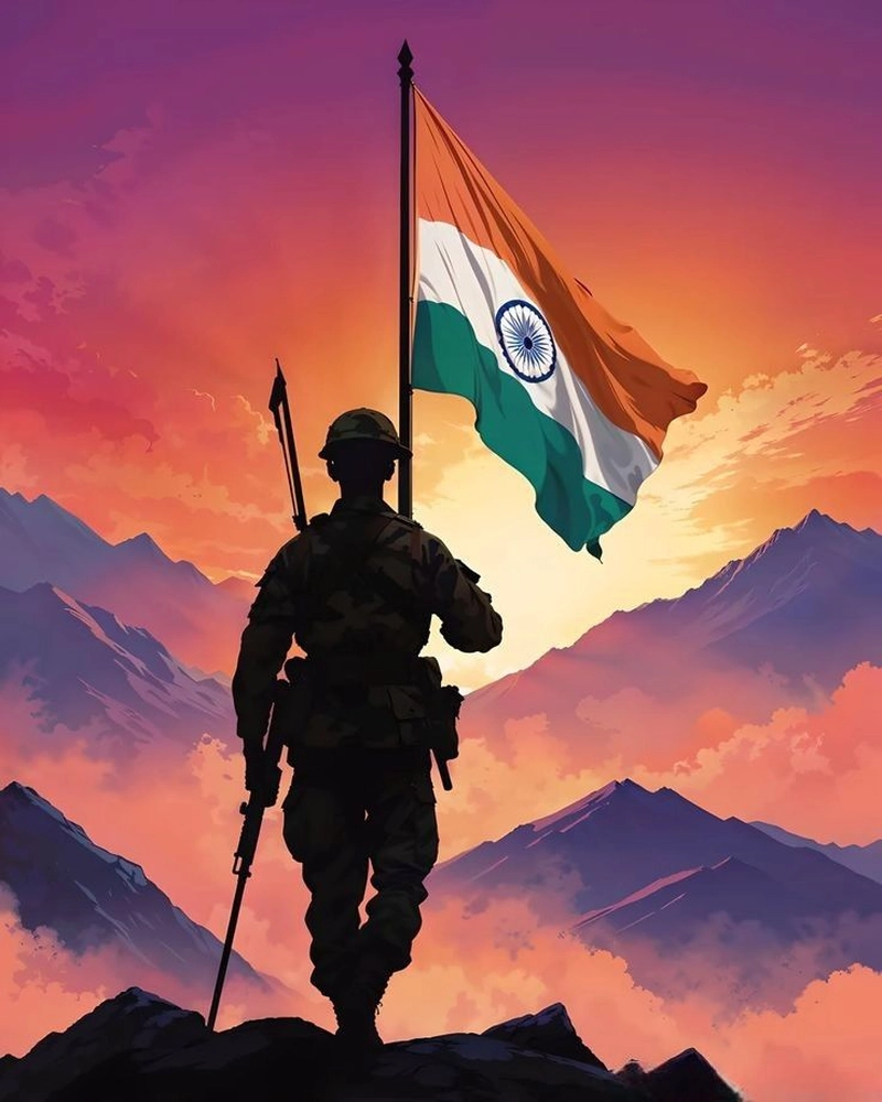 army photo shayari dp