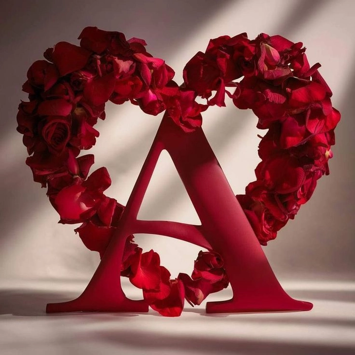 beautiful a letter whatsapp dp