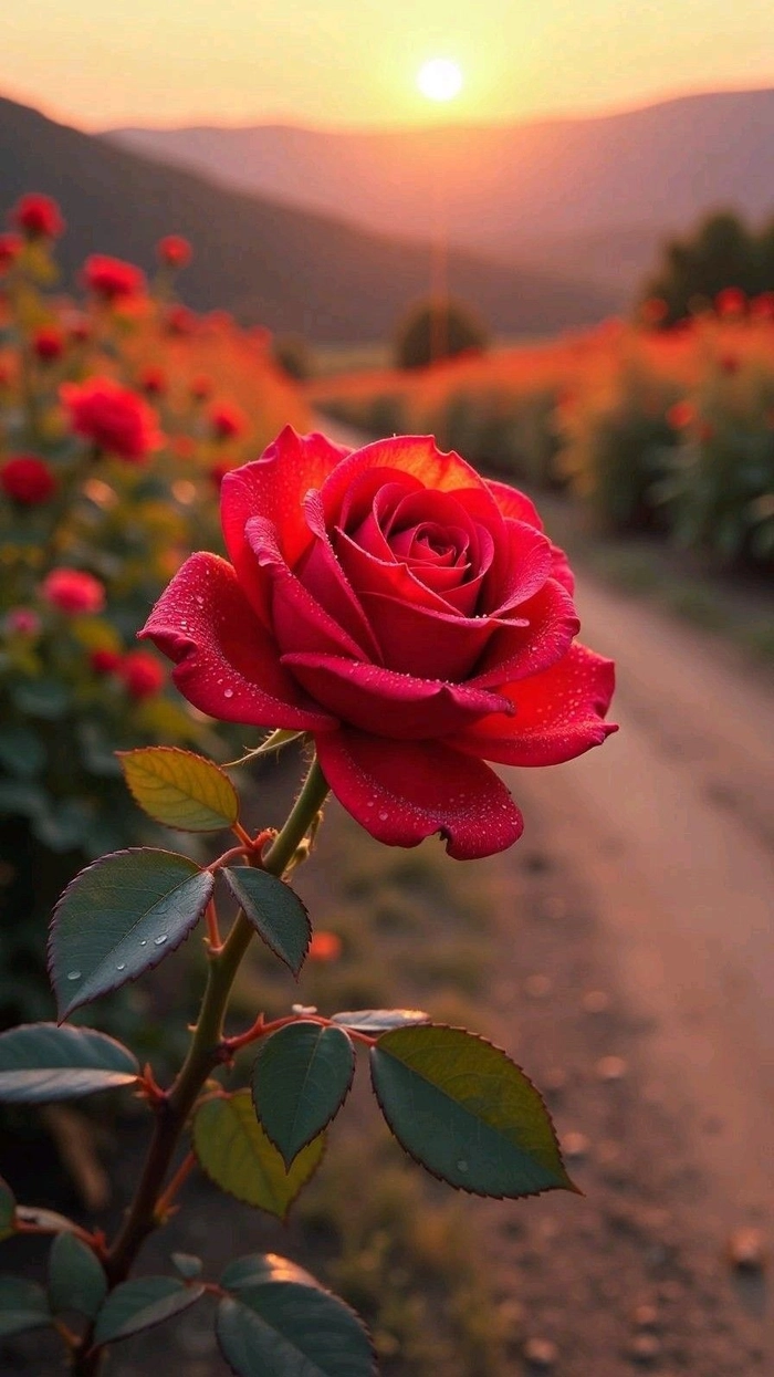 beautiful rose flower dp