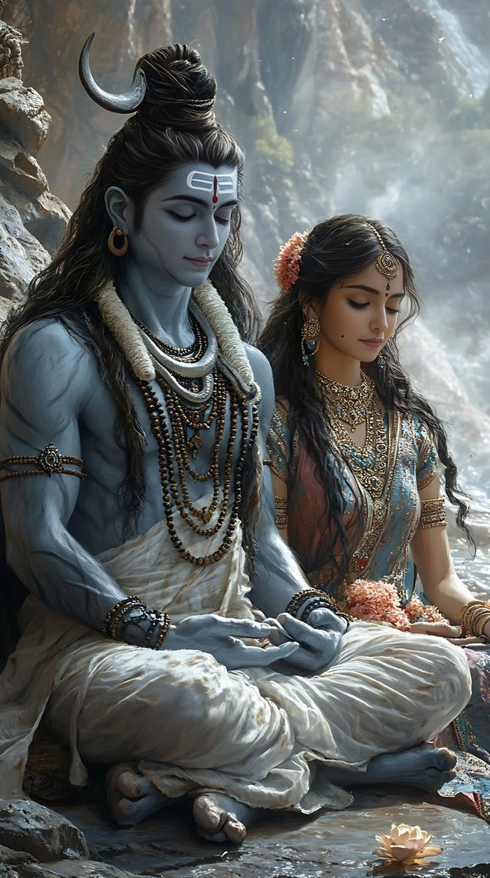 beautiful shiv parvati dp