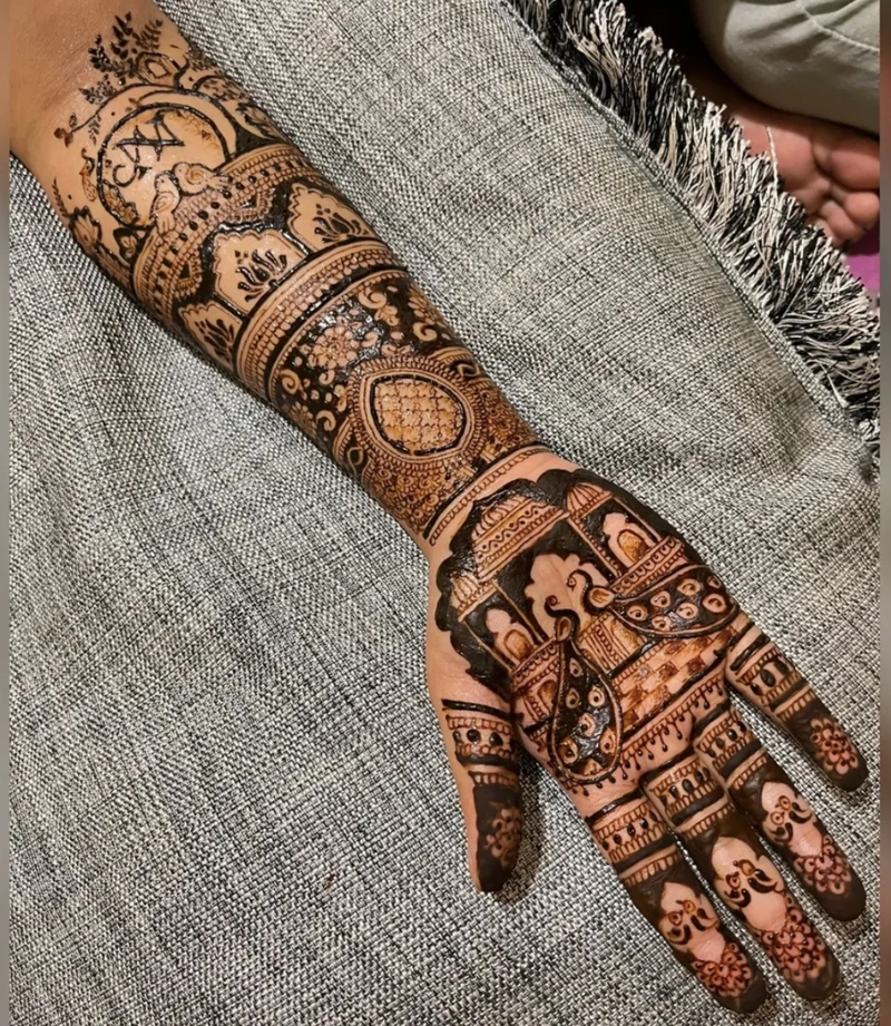 best mehndi design for sawan