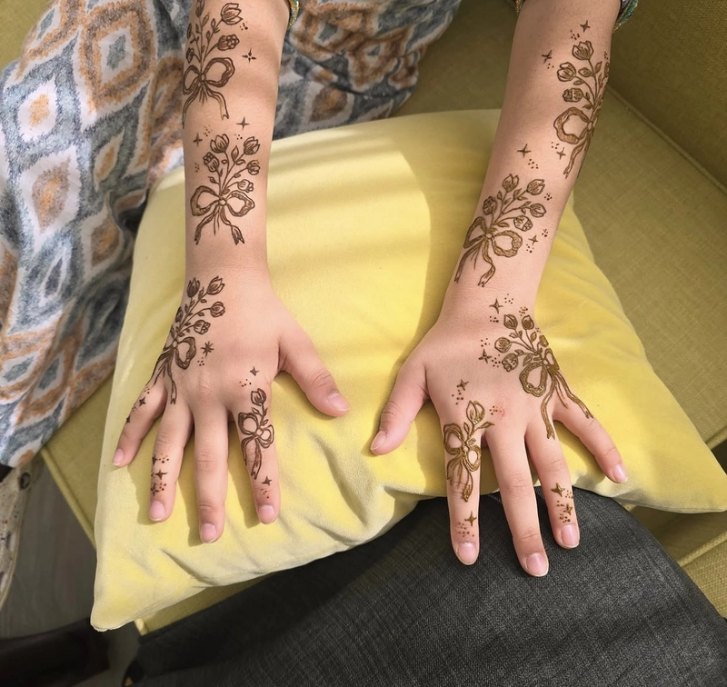 best mehndi designs for kids