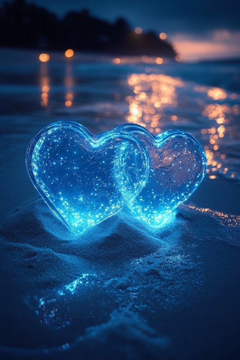 blue heart dp for whatsapp