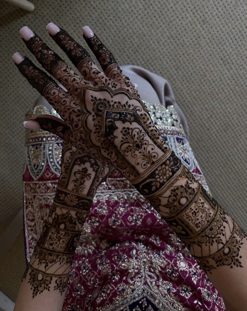 bridal mehndi design dulhan full hand