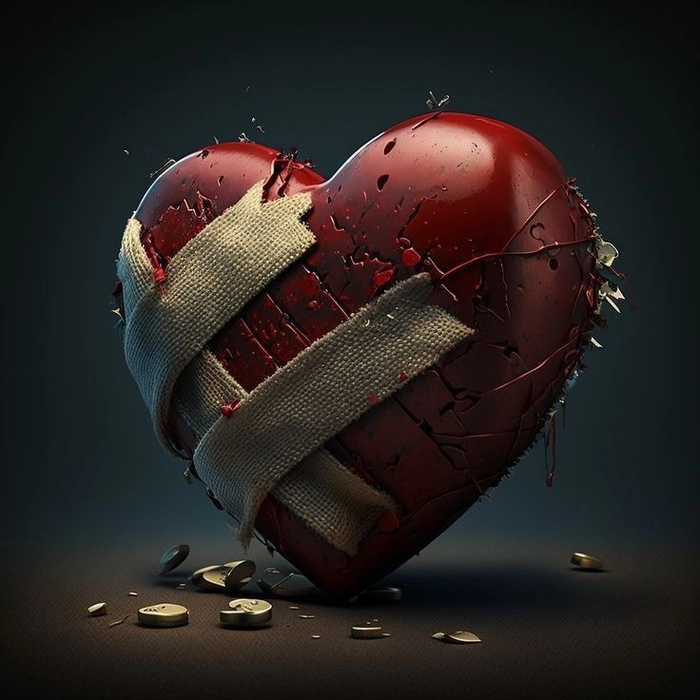 broken heart dp for whatsapp download