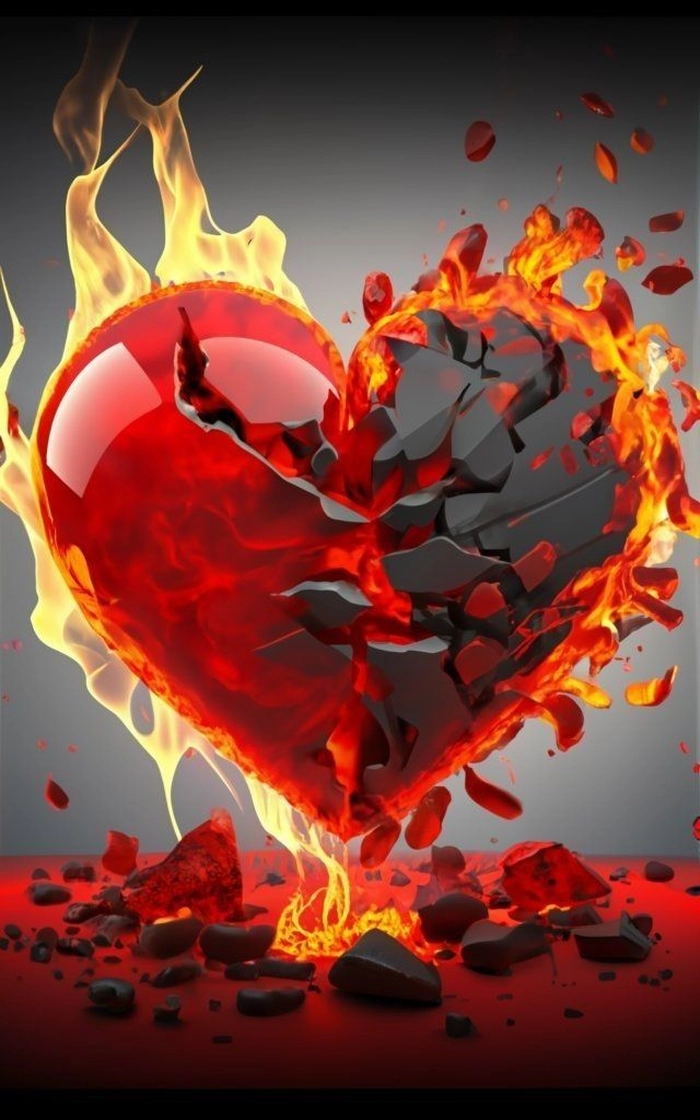 broken heart dp for whatsapp hd