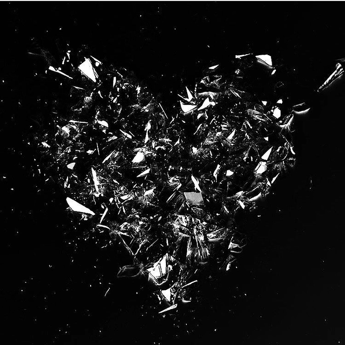 broken heart insta dp