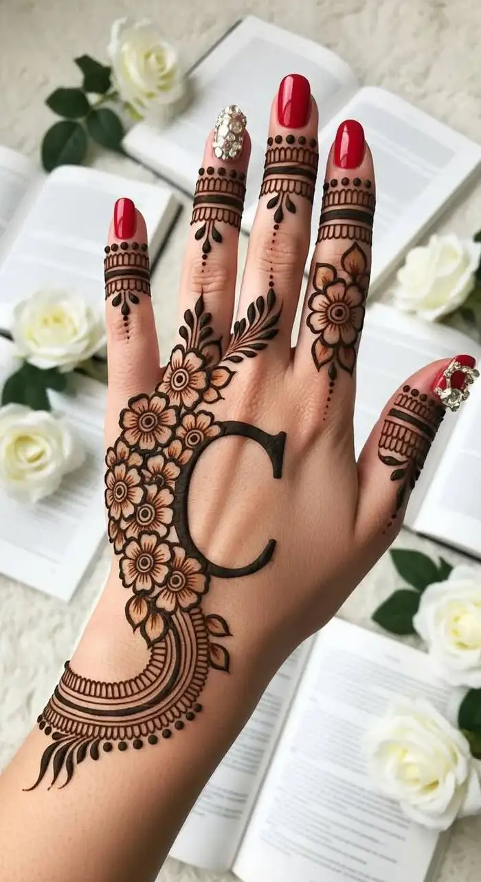 c henna designs