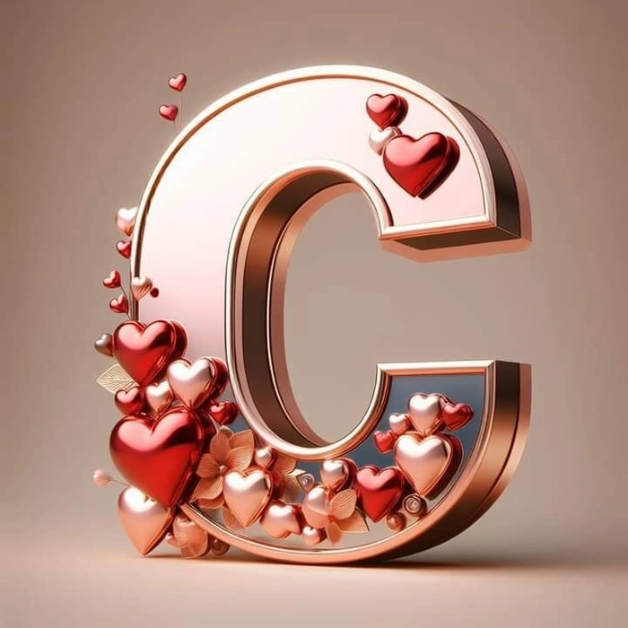 c letter whatsapp dp