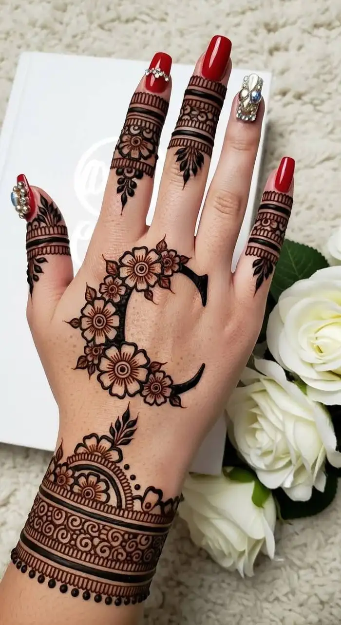 c mehndi design photo