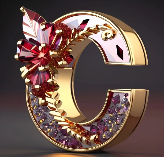 c name dp with unique font