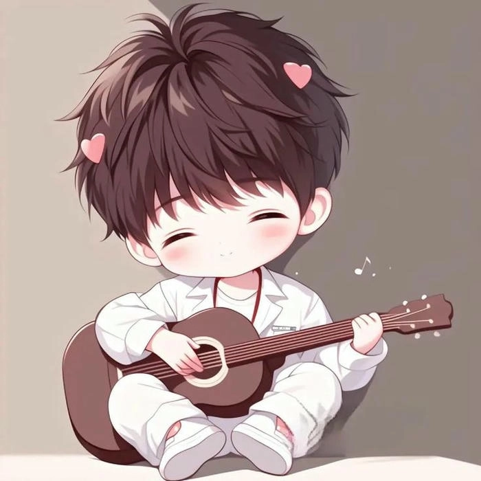 cartoon art love dp for boys