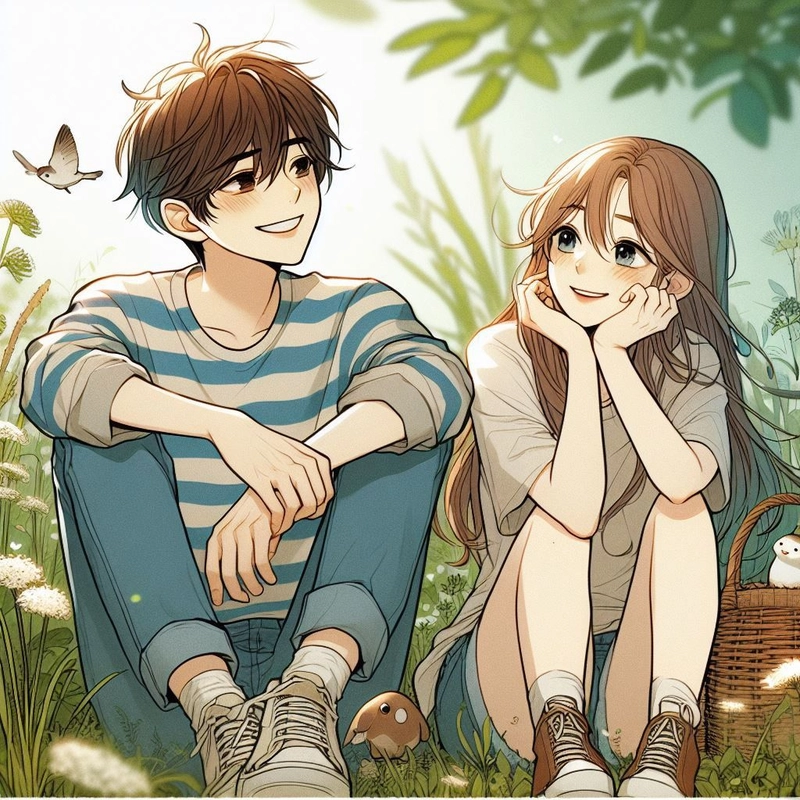 cartoon couple dp for instagram funny