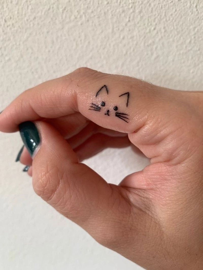 cat mehendi image
