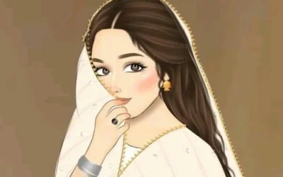 cool cartoon girl