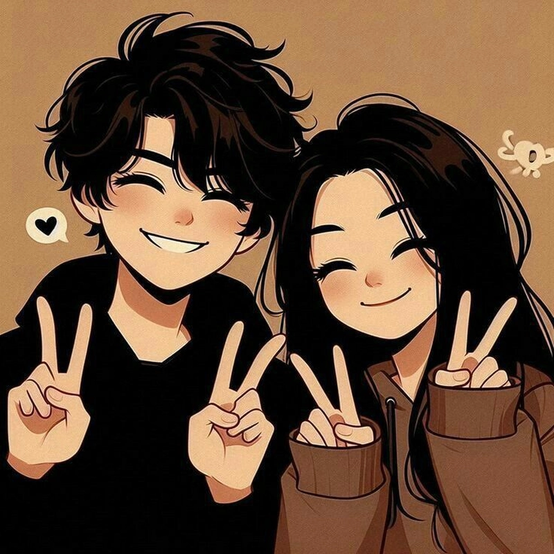 couple anime dp for instagram