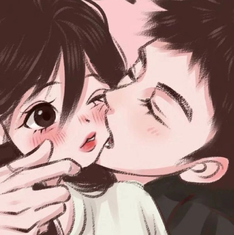 couple dp for instagram cartoon
