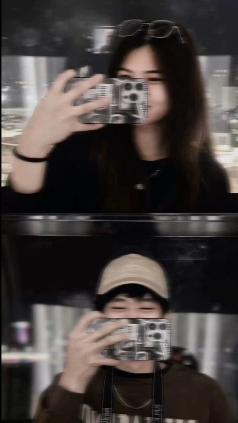 couple dp for instagram half half aesthetic