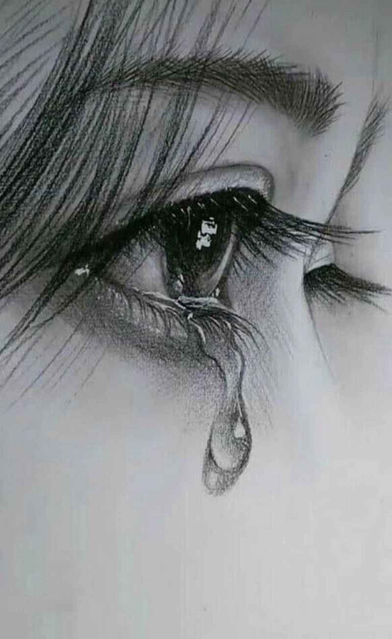 crying eyes aesthetic