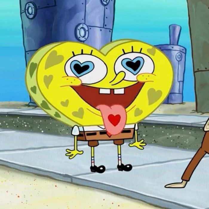 cursed spongebob images