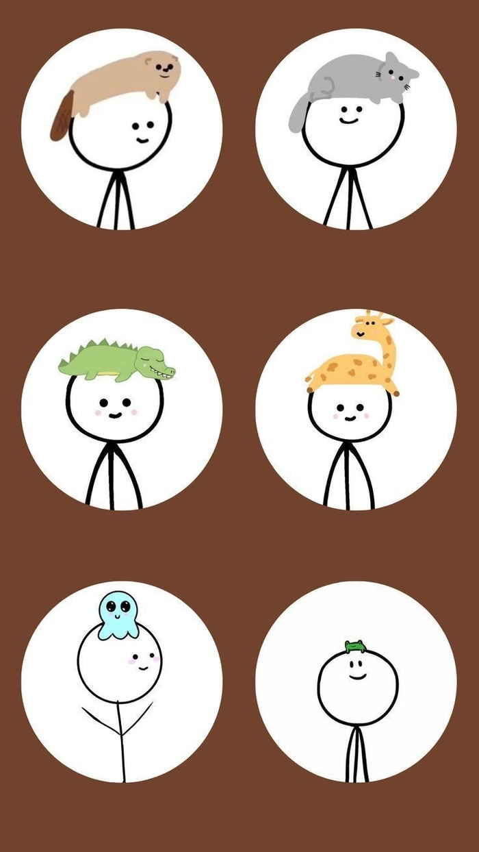 cute 6 friends dp for whatsapp