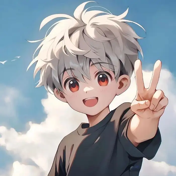 cute aesthetic cartoon dp for instagram