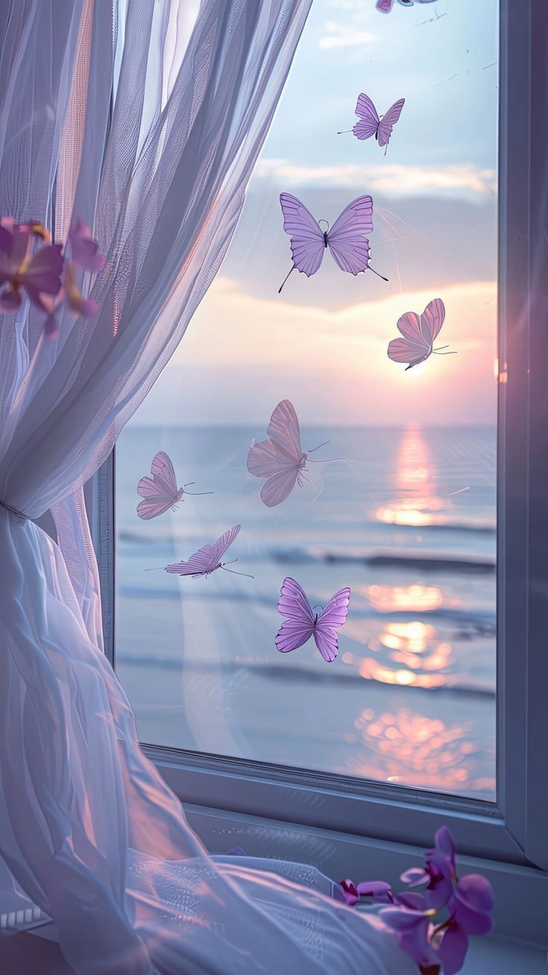 cute aesthetic purple dp