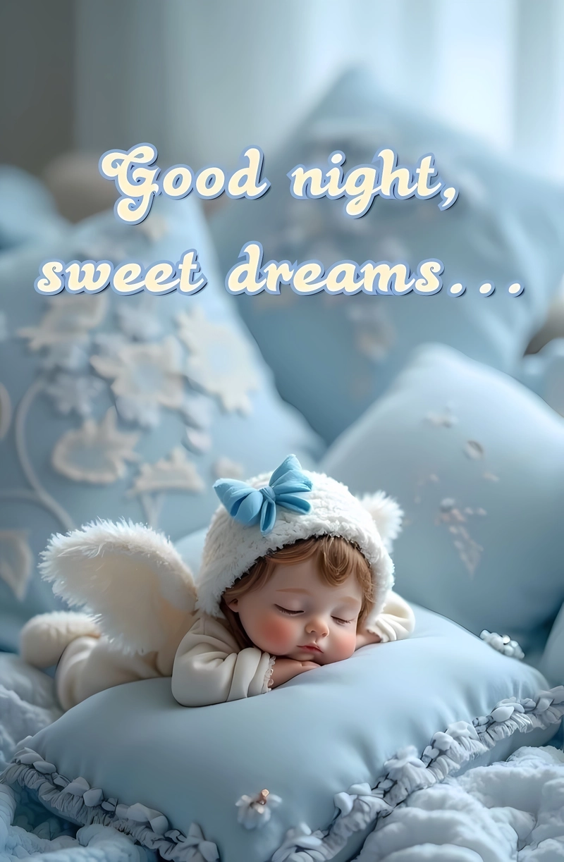 cute dolls good night images