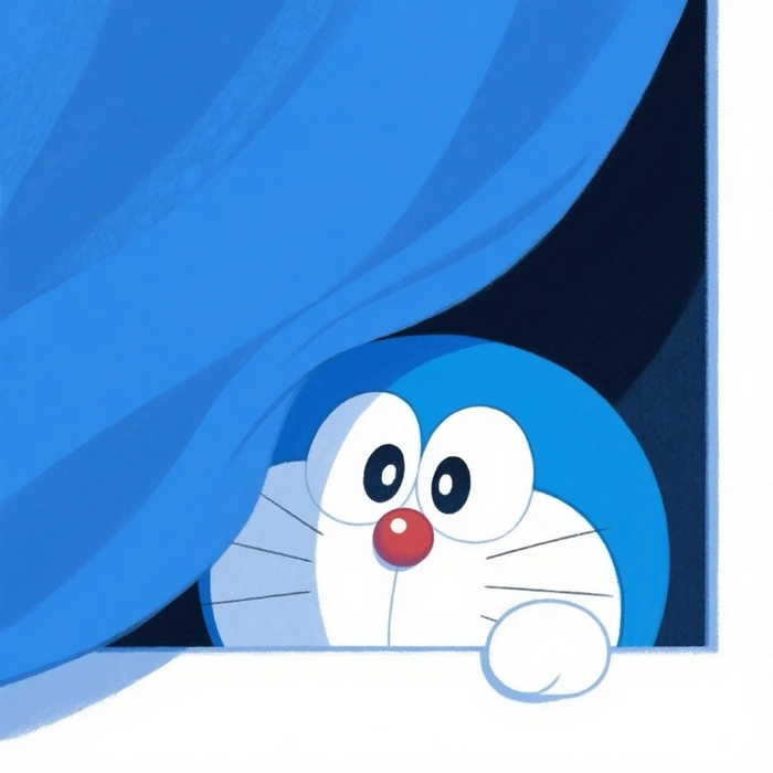 cute doraemon dp