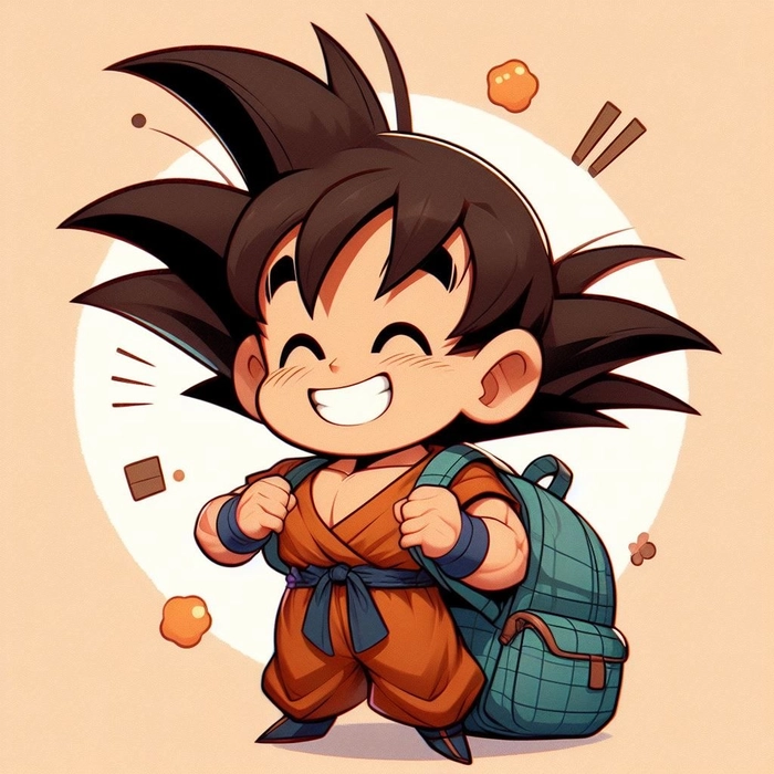 cute dp from dragon ball