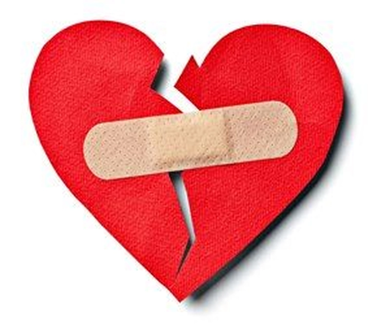 cute dp heart broken