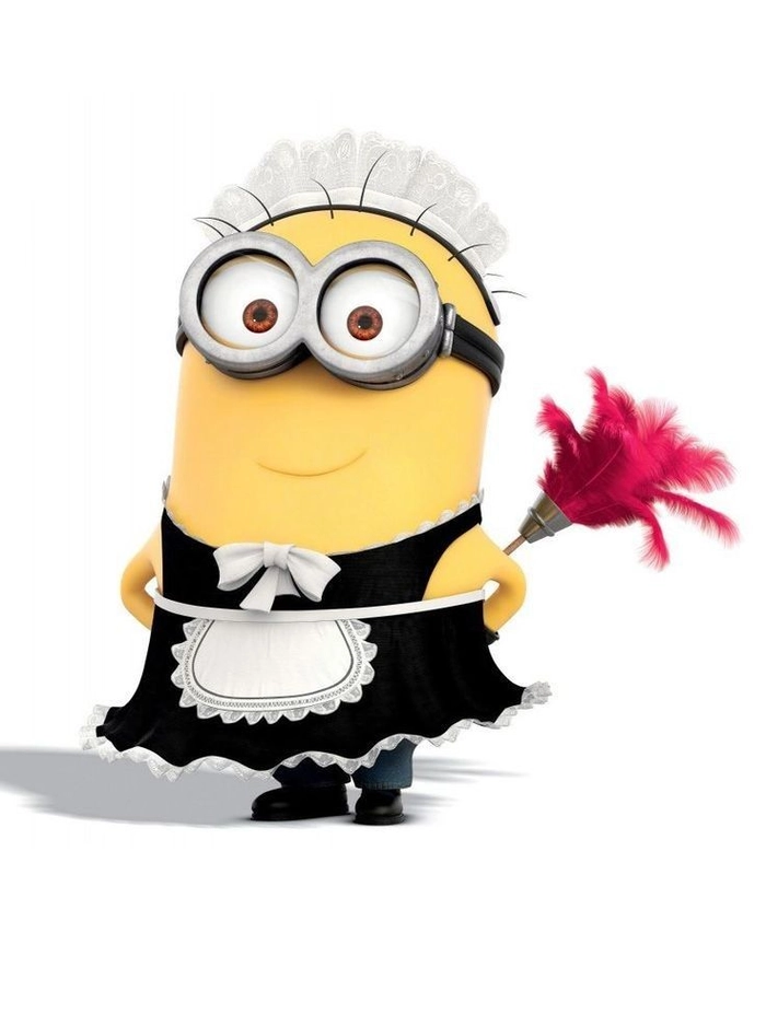 cute minion dp