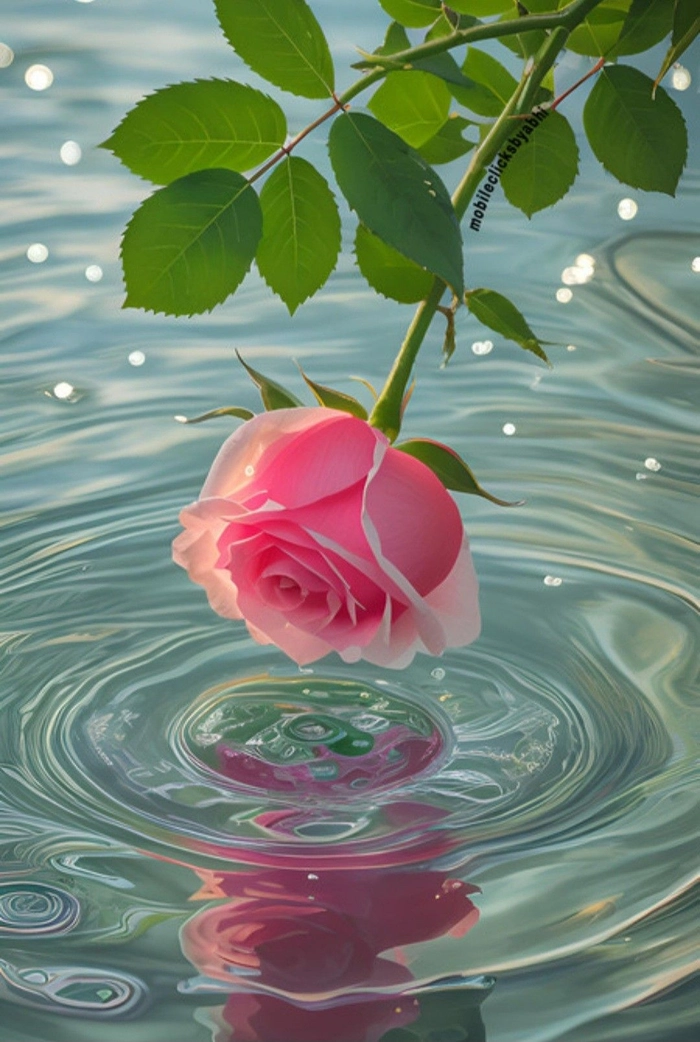 cute rose flowers dp