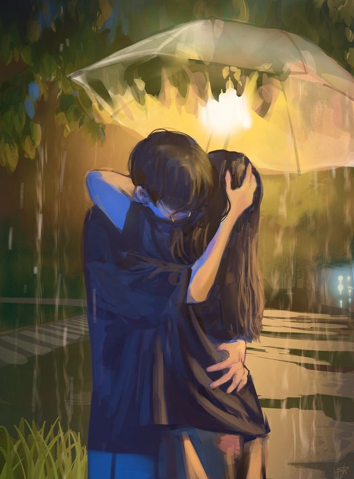 cute sad hug dp
