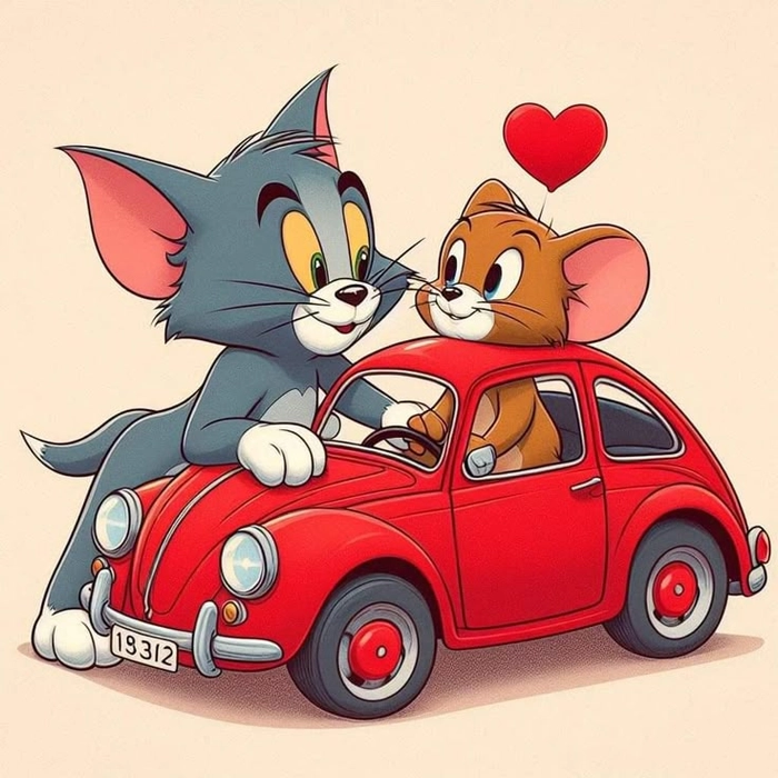 cute tom and jerry dp for instagram