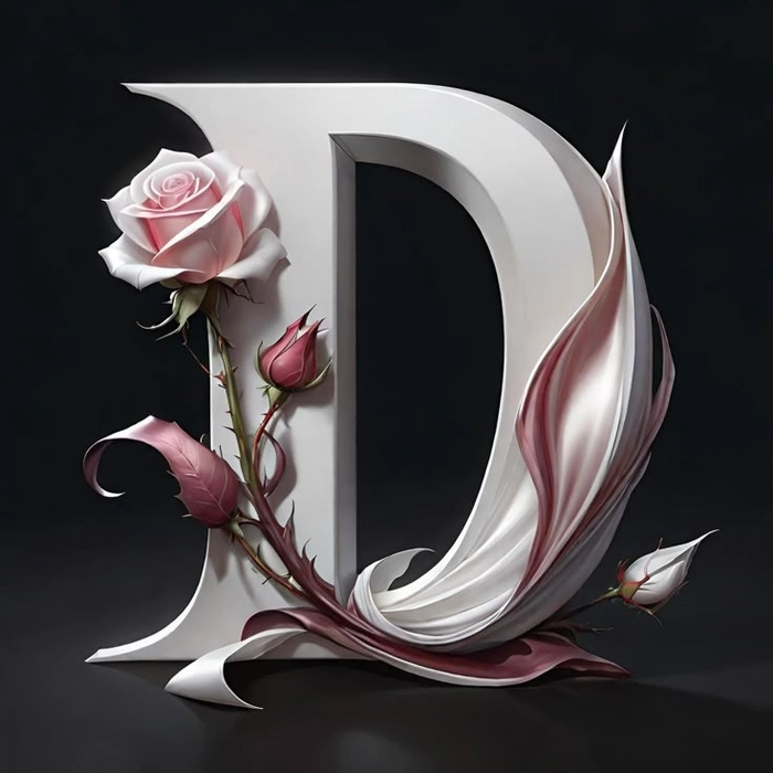d letter images for whatsapp dp