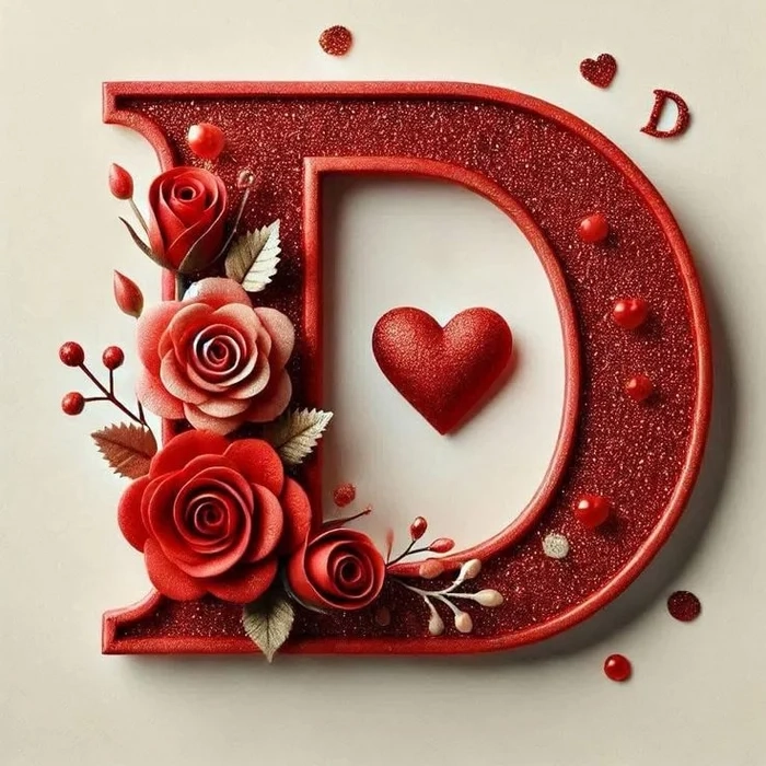 d letter love dp