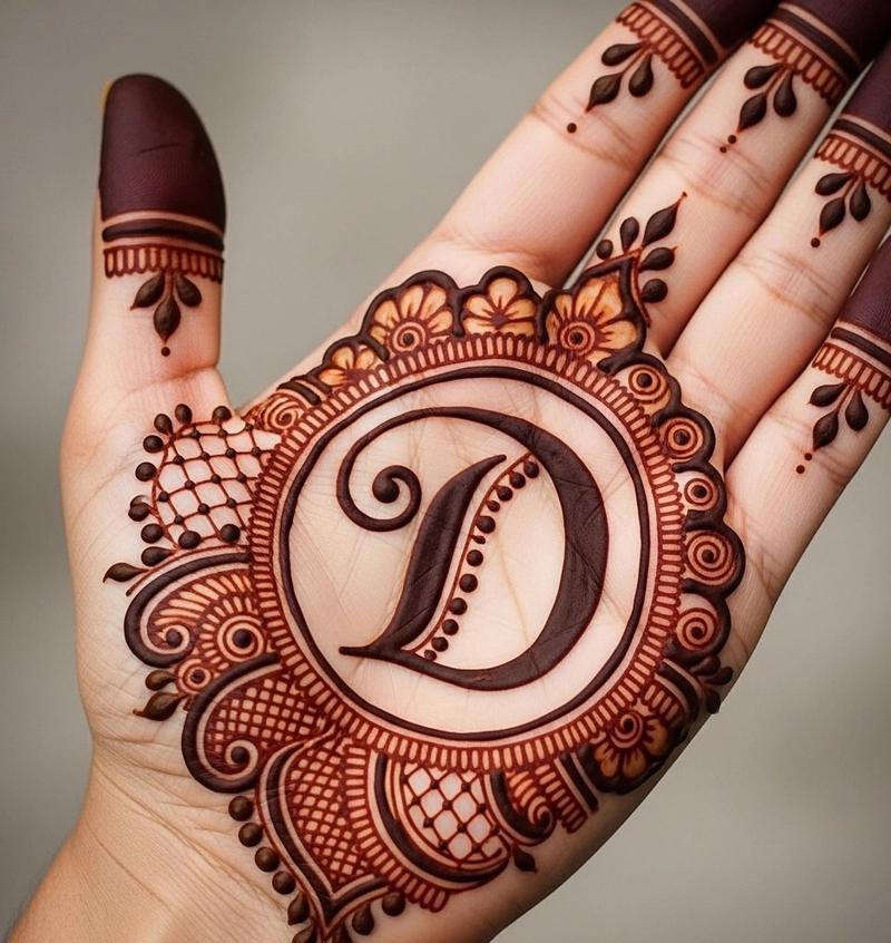 d mehndi tattoo image