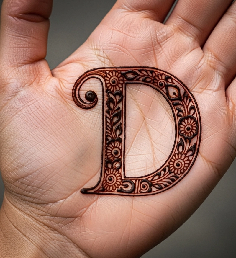d name ki mehndi photo