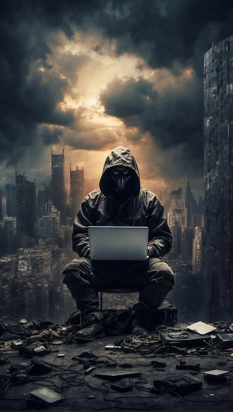 dark hacker dp